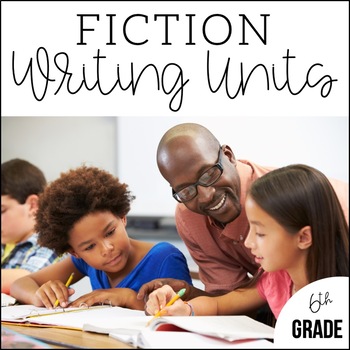 Preview of 6th Grade Fiction Writing Bundle | Fiction Writing Curriculum | 90 Days