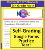 6th Grade Florida FAST Math TEST Number Sense Operation MA