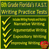6th Grade Florida FAST PM3 Writing Practice Tests Florida 