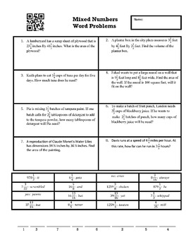 6th grade fractions with word problems create the riddle activity bundle