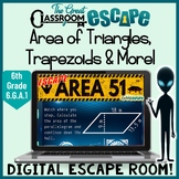 6th Grade Geometry Area of Triangles, Trapezoids, & Parall