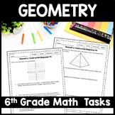 6th Grade Geometry Review Constructed Response Questions P