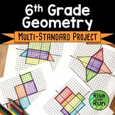 6th Grade Math Geometry Project for End of the Year with N