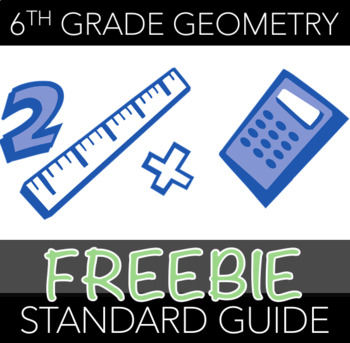 Preview of 6th Grade Geometry Standards Guide
