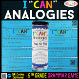 6th Grade Grammar Game | Analogies