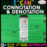 6th Grade Grammar Game | Connotation & Denotation