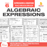 6th Grade Guided Math Algebraic Expressions and Equations 