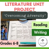 6th Grade HMH Literature Unit Project: Research, Literatur