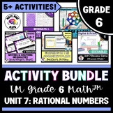 6th Grade Unit 7 Activity BUNDLE | IM Grade 6 Math™ Ration