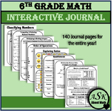 6th Grade Interactive Math Journal (full year)