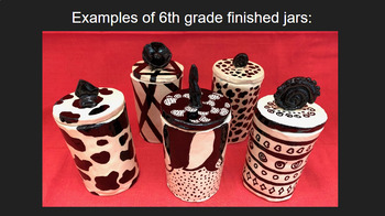 Preview of 6th Grade Jars, Google Slides
