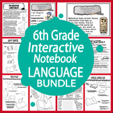 6th Grade LANGUAGE Lesson Bundle–Daily Grammar Practice & 