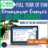 6th Grade Daily Grammar Practice - 180 Fun ELA Bell Ringer