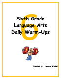 6th Grade Language Arts Daily Warm-Ups