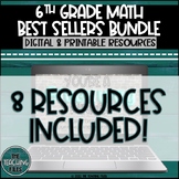 6th Grade Math Activities Bundle | CCSS Aligned