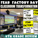 6th Grade Math CCSS Fear Factory Classroom Transformation 