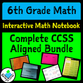 6th Grade Math Complete Interactive Bundle