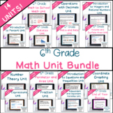 6th Grade Math Curriculum Bundle