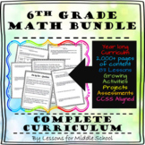 6th Grade Math - Full Year Curriculum Bundle - 2,000+ Pages