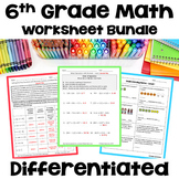 Order of Operations with Decimals Worksheets - Differentiated | TPT