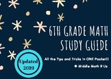 6th Grade Math Study Guide