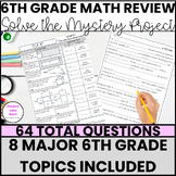 End of Year 6th Grade Math Project | Math End of Year Revi