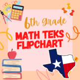 6th Grade  - Math - Flipchart - TEKS