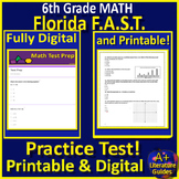 6th Grade Math Florida FAST PM3 Practice Test Simulation F