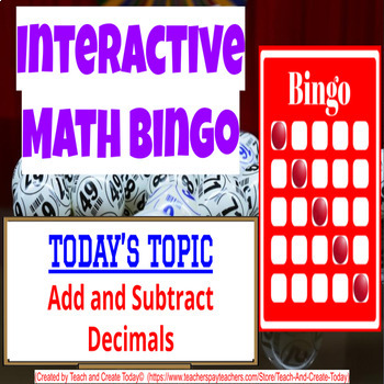 Preview of 6th Grade Math Game Review Bingo SUPER BUNDLE   20 Activities