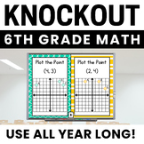 6th Grade Math Games Bundle - 6th Grade Math Review Games 