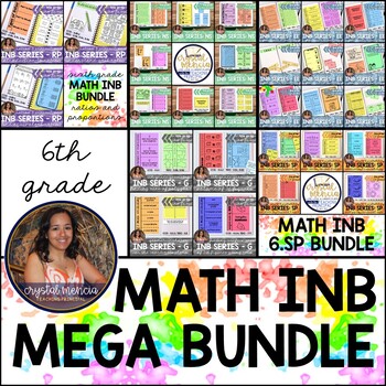 Preview of 6th Grade Math INB MEGA BUNDLE (Interactive Notebook Series)