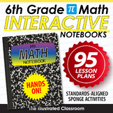 6th Grade Math Interactive Notebooks Bundle - Algebra, Rat