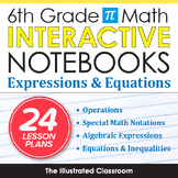 6th Grade Math Interactive Notebooks - Expressions & Equations