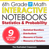6th Grade Math Interactive Notebooks - Statistics & Probability