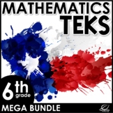 6th Grade Math TEKS Mega Bundle