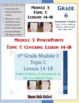 Preview of 6th Grade Math Module 3 Topic C Lessons 14-18 PowerPoint