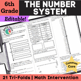 6th Grade Math Number System | 6th Grade Math Practice Hom