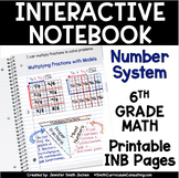 6th Grade Number System & Operations Interactive Notebook | TEKS & CCSS