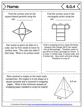 6th Grade Math Quizzes MEGA Bundle {Common-Core ...