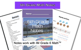 IM Grade 6-8 MathTM Math Ratio, Rates, Unit Rates