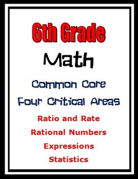 Preview of 6th Grade Math - Ratios, Rational Numbers, Expressions, Statistics