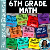 6th Grade Math FULL YEAR Resources Bundle
