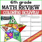 6th math review coloring teaching resources teachers pay teachers