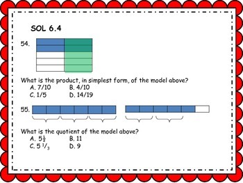 math grade sol 6th standards 2009 subject