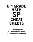 6th Grade Math Statistics & Probability Cheat Sheets