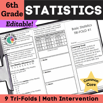 Preview of 6th Grade Math STATISTICS Histograms & Dot Plots | Test Prep or Spiral Review