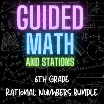 Preview of 6th Grade Math Stations (Rational Numbers Bundle)