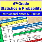 6th Grade Math Statistics and Probability Instructional No
