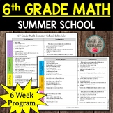 6th Grade Math Summer School