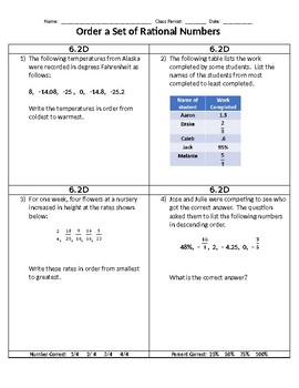 Preview of 6th Grade Math TEKS Readiness Questions
